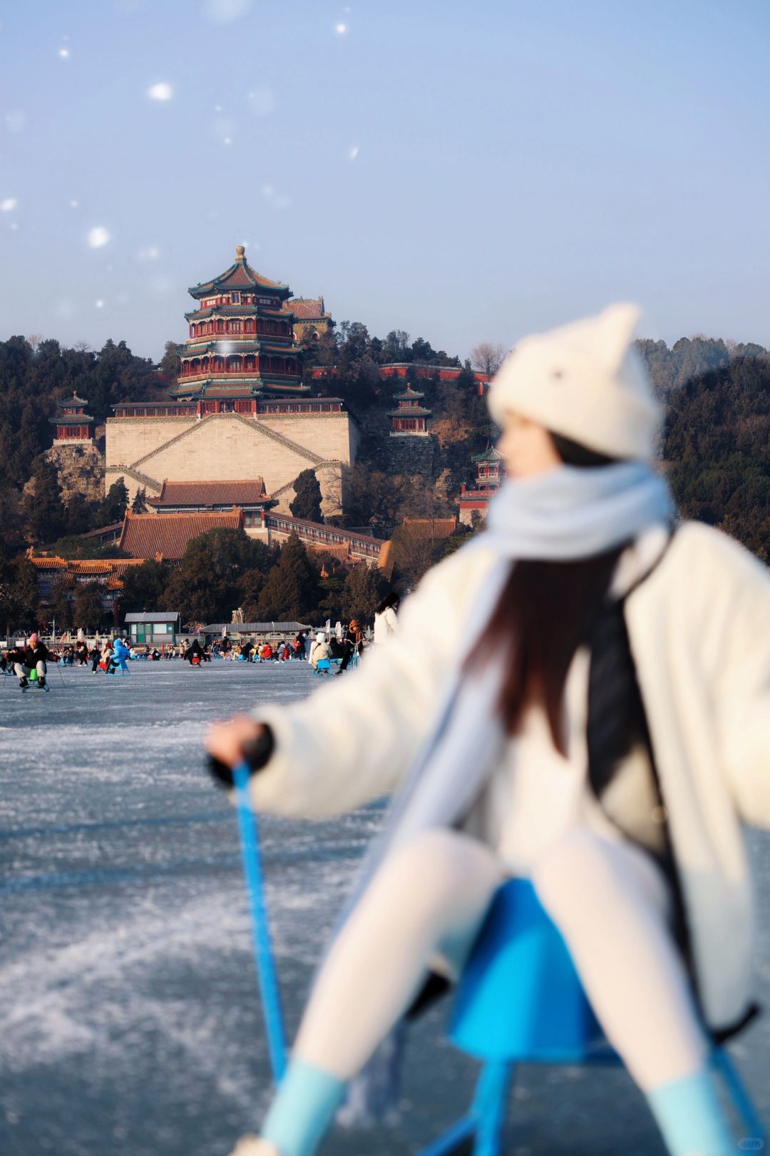 Beijing/Tianjin-Beijing Summer Palace Ice Rink, one of the favorite ice rinks among Beijing locals!