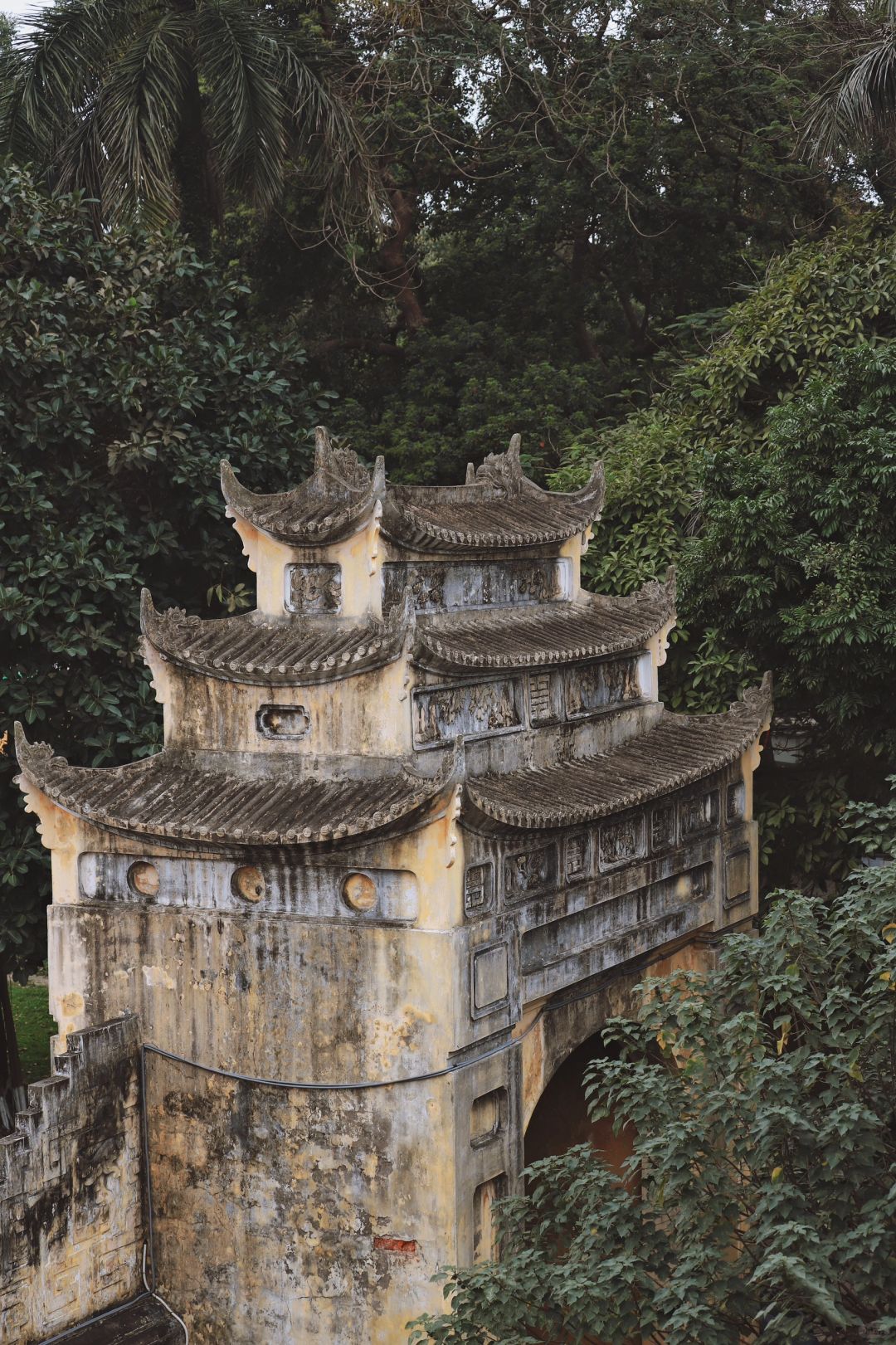 Hanoi-Thang Long Imperial Citadel in Vietnam, built in the 7th century AD, is the prototype of Hanoi