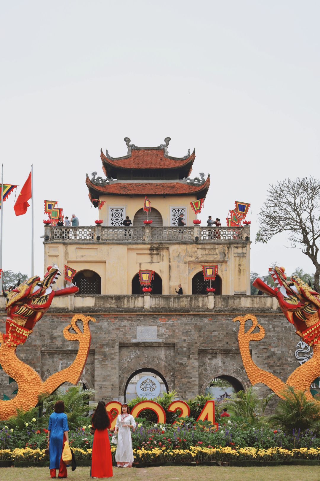 Hanoi-Thang Long Imperial Citadel in Vietnam, built in the 7th century AD, is the prototype of Hanoi