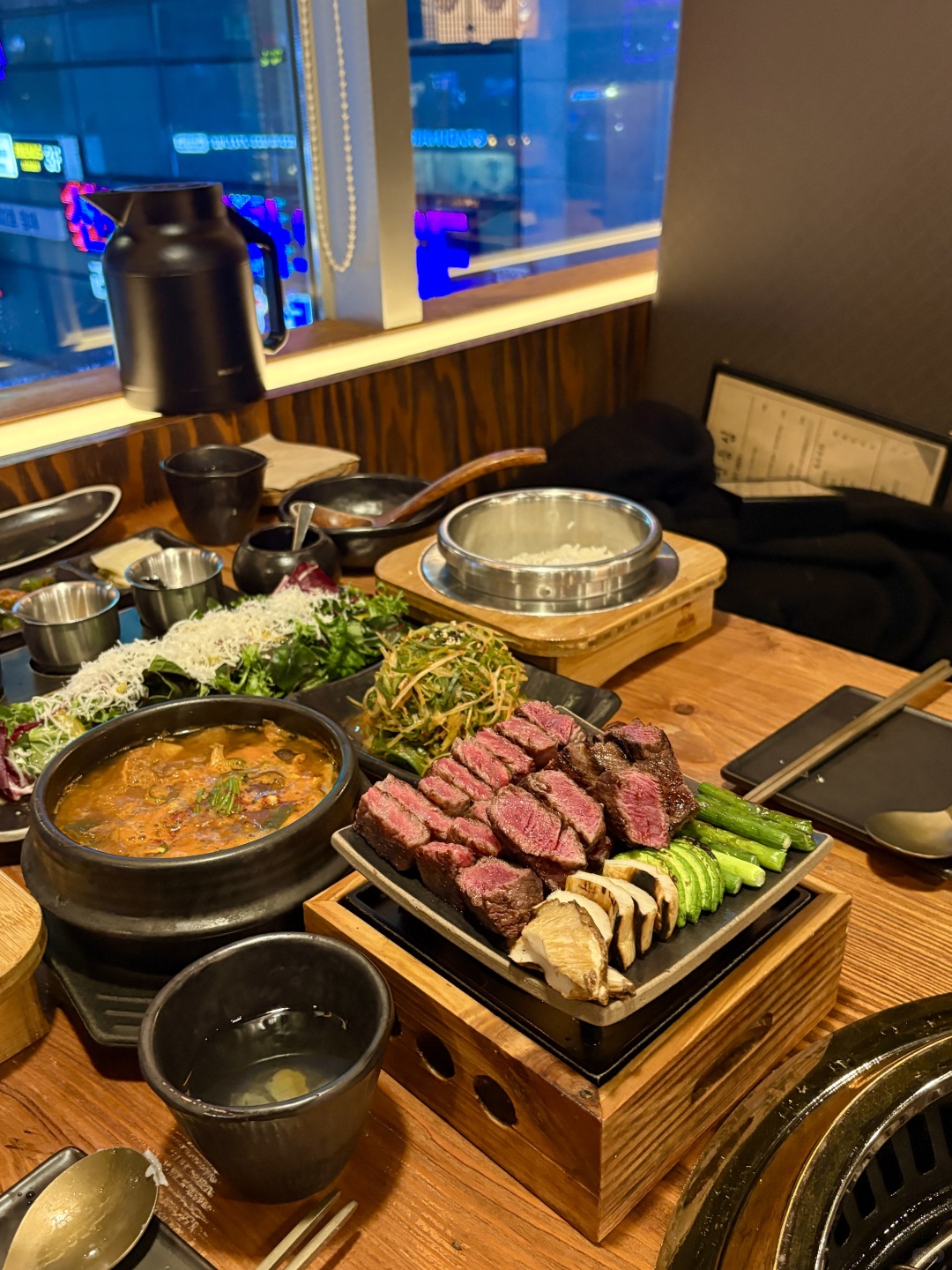 Seoul-일편등심 마곡발산점 발산역, Korean beef BBQ restaurant I've been to many times, Near Airport