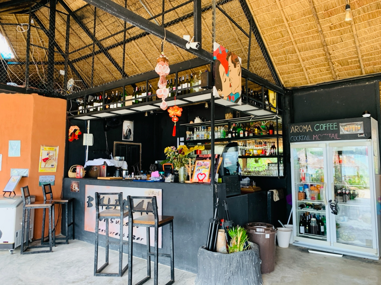 Krabi-Krabi Balibar is super relaxed beach bar opened by British man for his wife who loves drinking