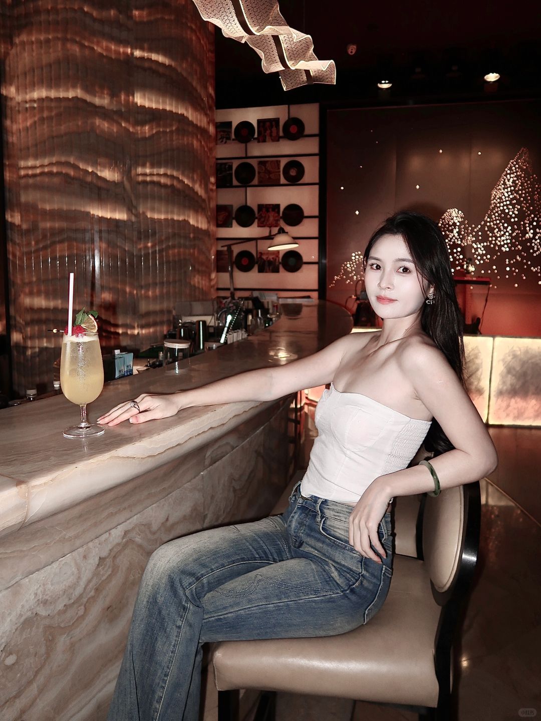 Changsha-Changsha SKY27 Bar, you can enjoy the night view of Changsha while drinking!