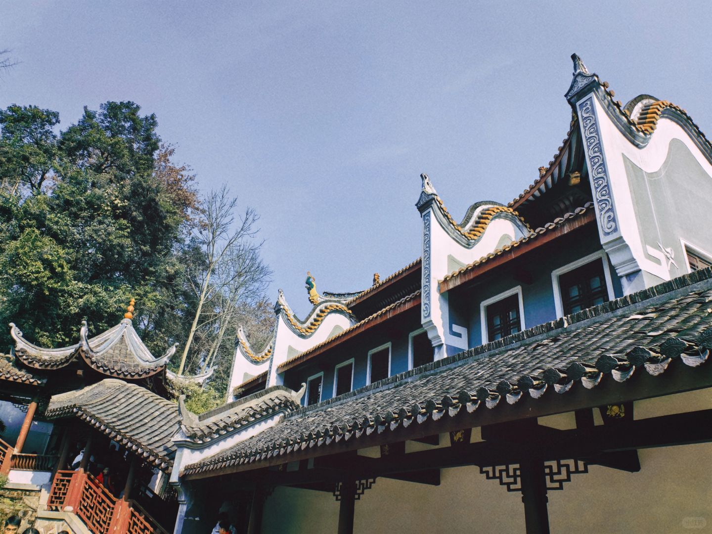 Changsha-Changsha Yuelu Academy has beautiful scenery and I like its architectural style!