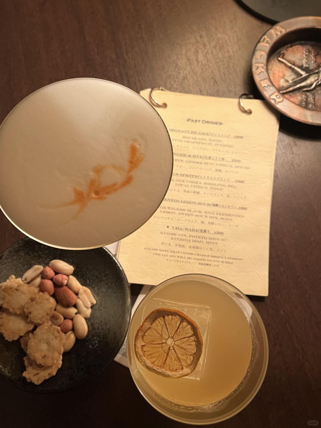 Osaka-Osaka Craft Room Bar🍸, one of the top 50 bars in Asia, tasting Citrus Spritz and Cha-Wari