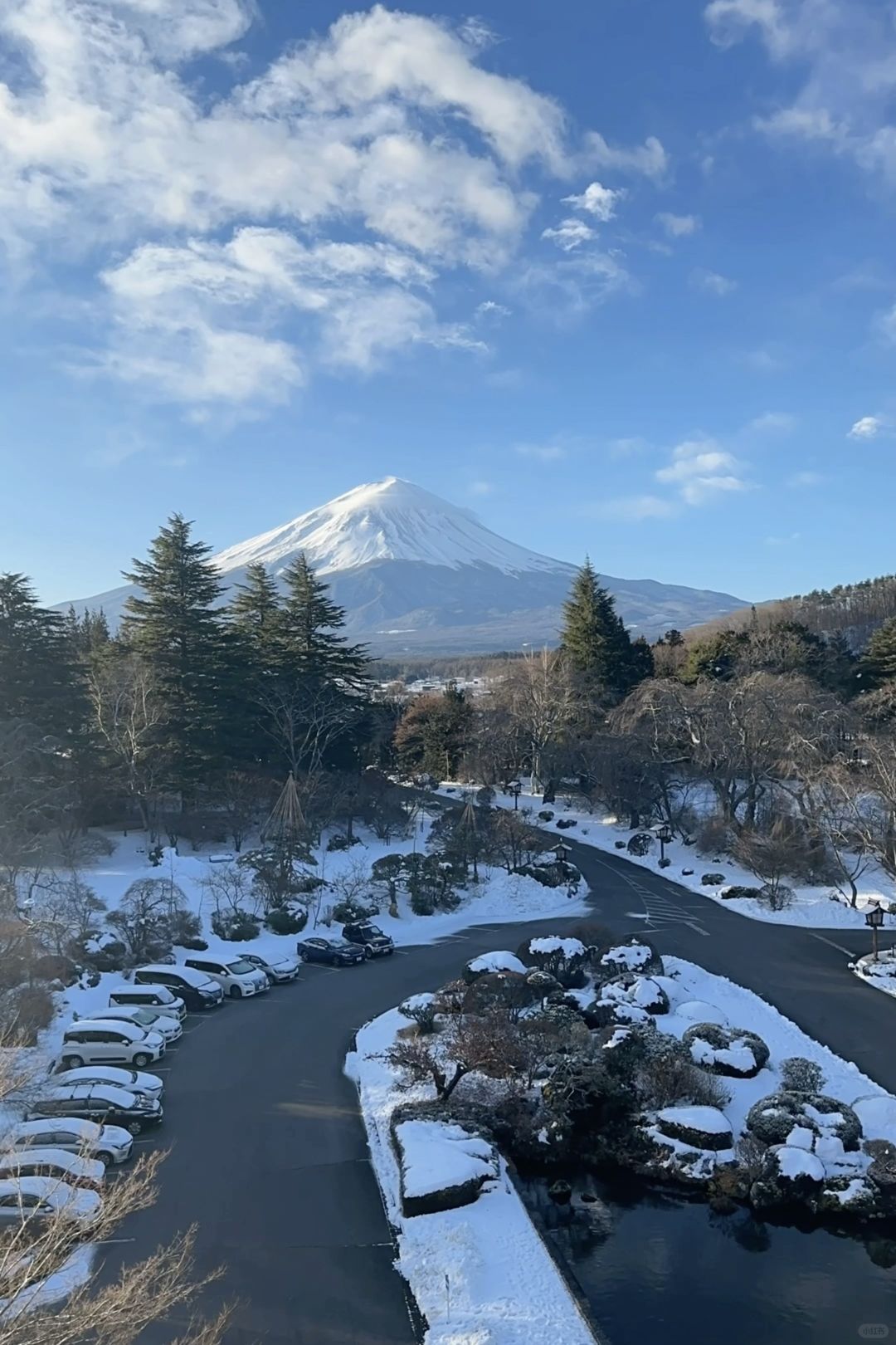 Tokyo-Travel to Japan in winter to enjoy Mount Fuji🗻, which is romantic enough in itself❄️