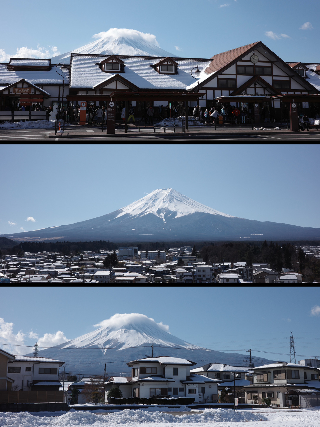 Tokyo-Travel to Japan in winter to enjoy Mount Fuji🗻, which is romantic enough in itself❄️