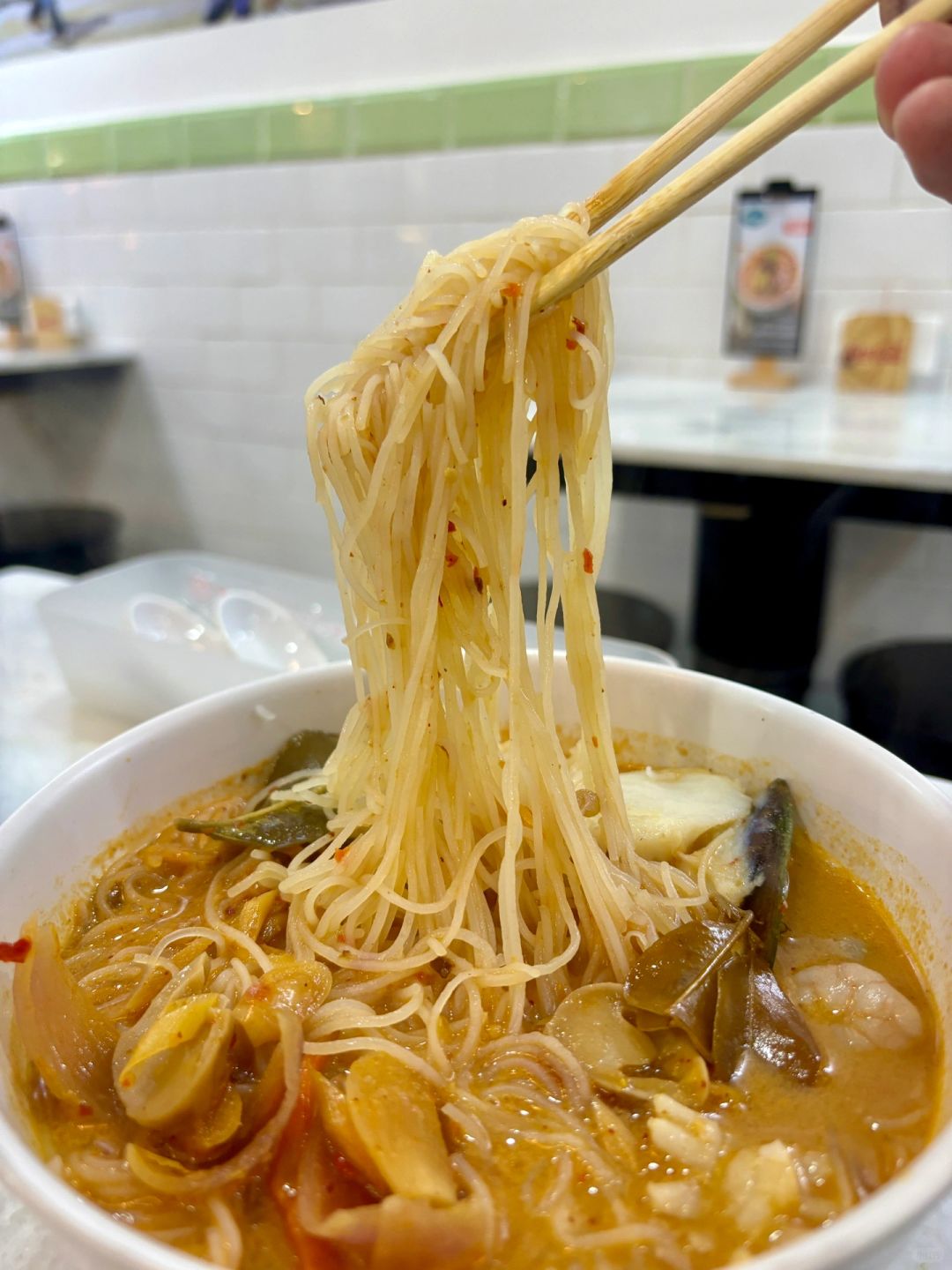 Manila/Luzon-Mamak Kopitiam Restaurant in Makati, Malaysia. Toast, bone tea, chicken sauce are delicious