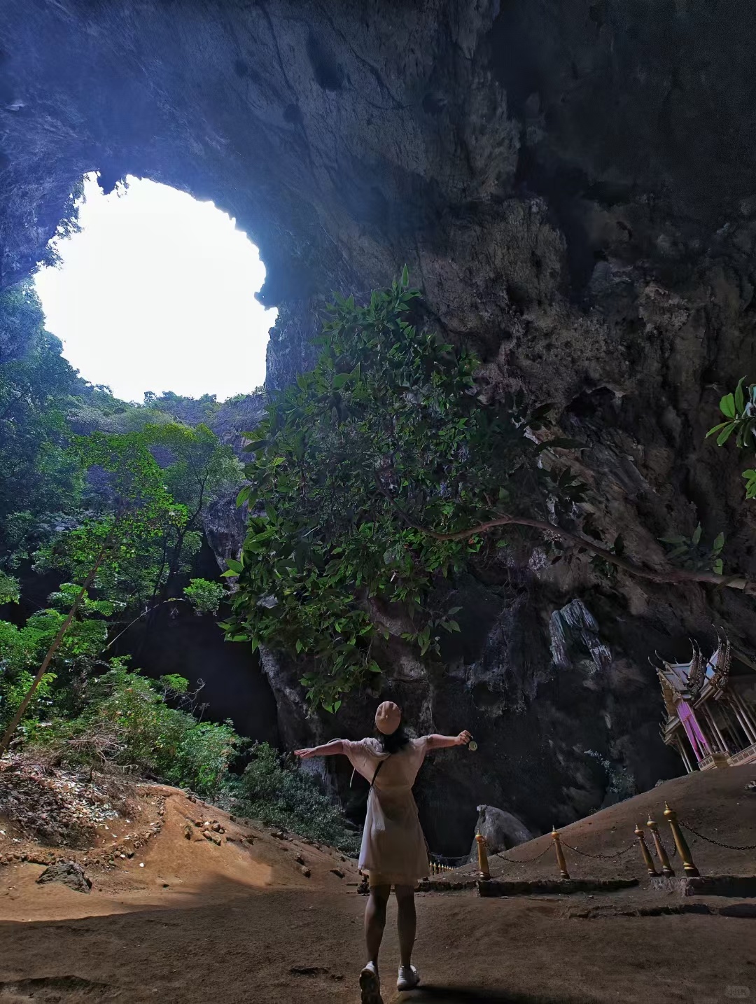 Hua Hin-Phraya Nakhon Cave, Karst cave located in the Three Hundred Peaks National Park in Hua Hin