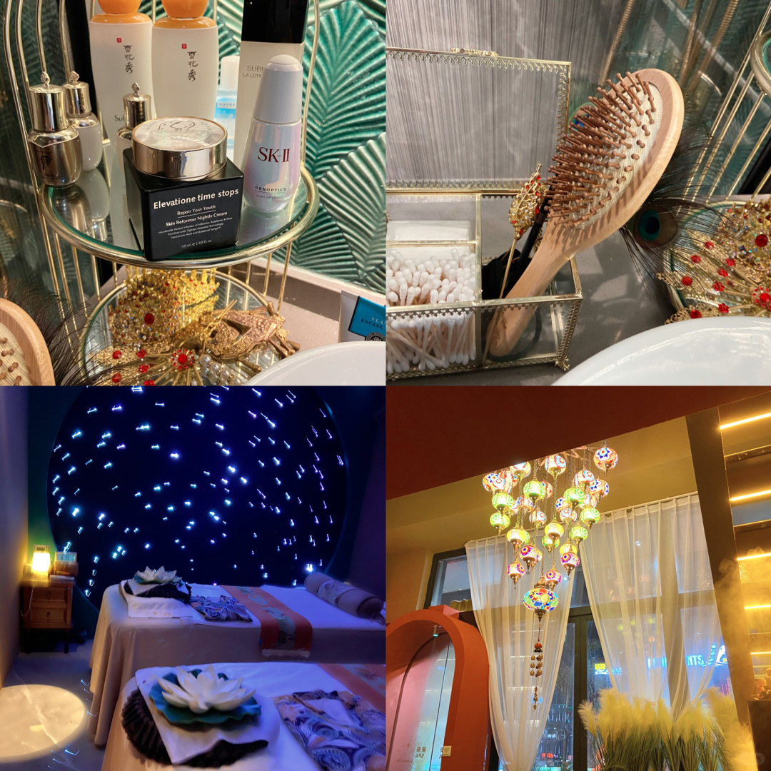 Changsha-Changsha Xiangtai Spa, the bathroom is very thoughtful, with various cosmetics and accessories!