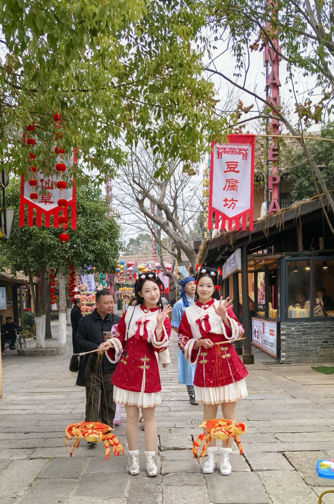 Changsha-The Tanhe Ancient City in Ningxiang, Changsha has hosted many programs and is very lively!