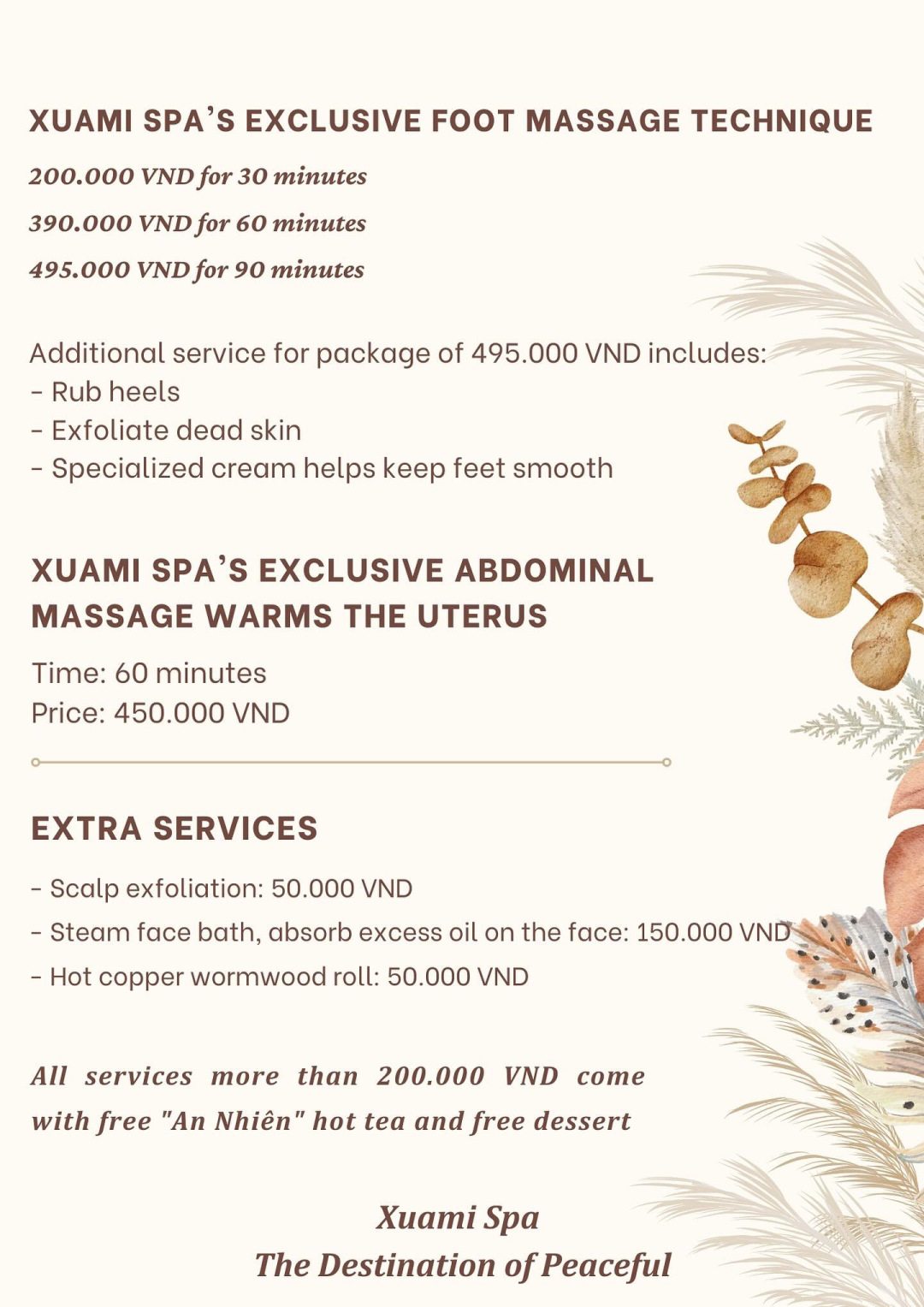 Hanoi-Xuami Spa, highly recommended health shampoo and massage SPA in the center of Hanoi, Vietnam