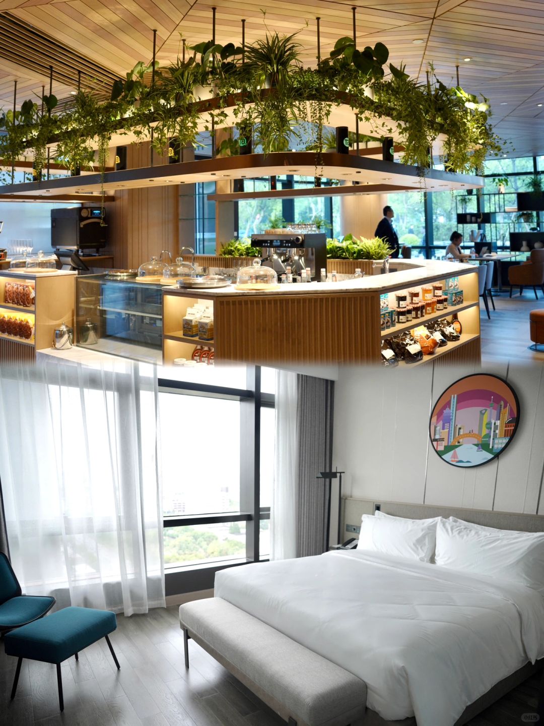 Shanghai/Hangzhou-Shanghai Yachen Hotel, where you can feel the atmosphere of environmental protection and art!