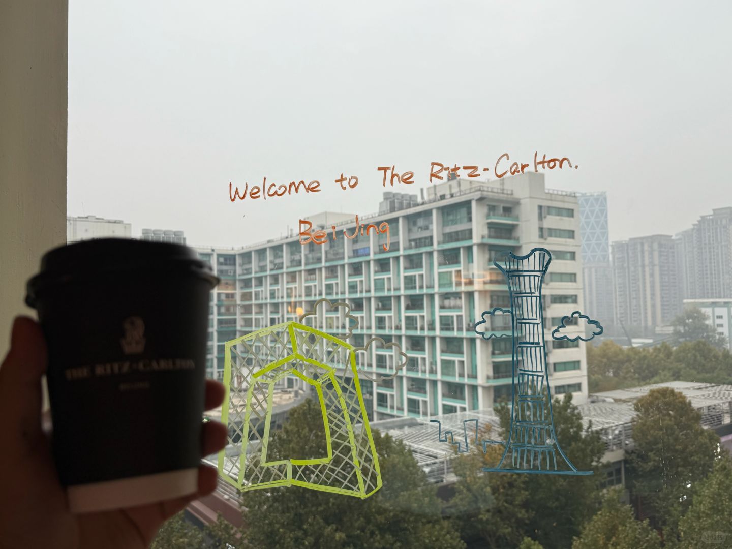 Beijing/Tianjin-Beijing Ritz Hotel, building with British retro style 24-hour gym and swimming pool, the environment is very good!