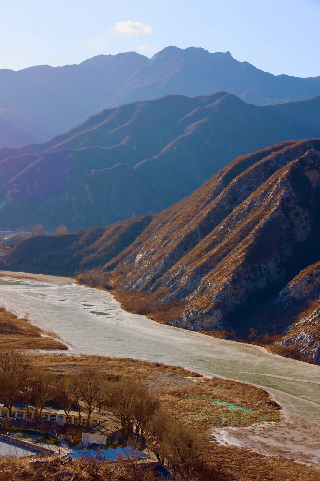 Beijing/Tianjin-Beijing Lupoling, climb to the top of the mountain can overlook the magnificent Jade glacier, it is refreshing!