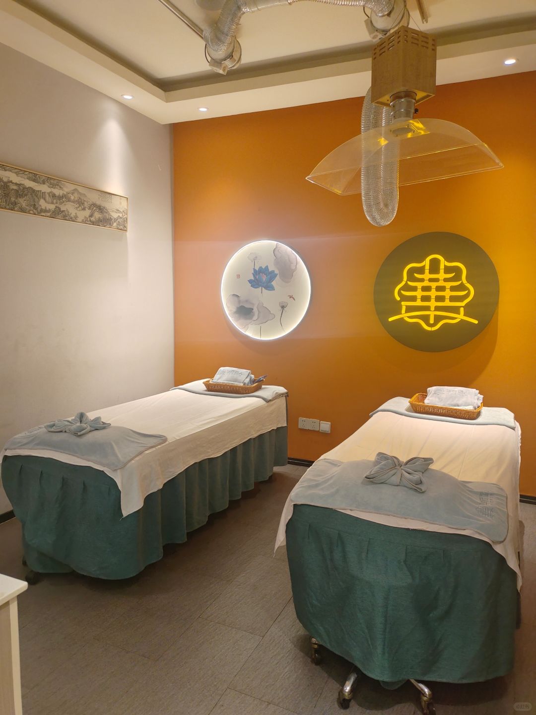 Shanghai/Hangzhou-Shanghai Huafu Liren spa, the whole process of the waist feel warm, comfortable I fell asleep!