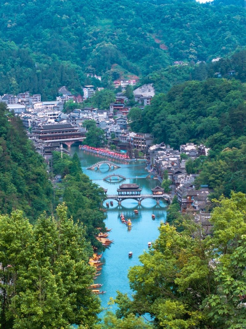 Changsha-Go to the ancient town of Chadong in Xiangxi, Hunan, and experience the slow pace of small town life!