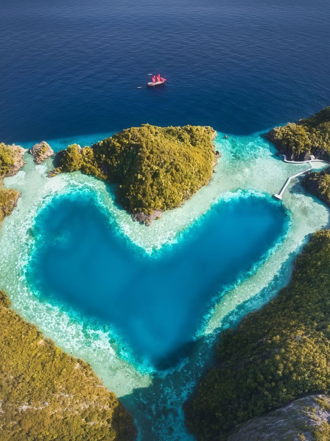 Jakarta-The last tourist resort in Indonesia, Raja Ampat is one of the six top diving sites, keeping its natural pristine state.