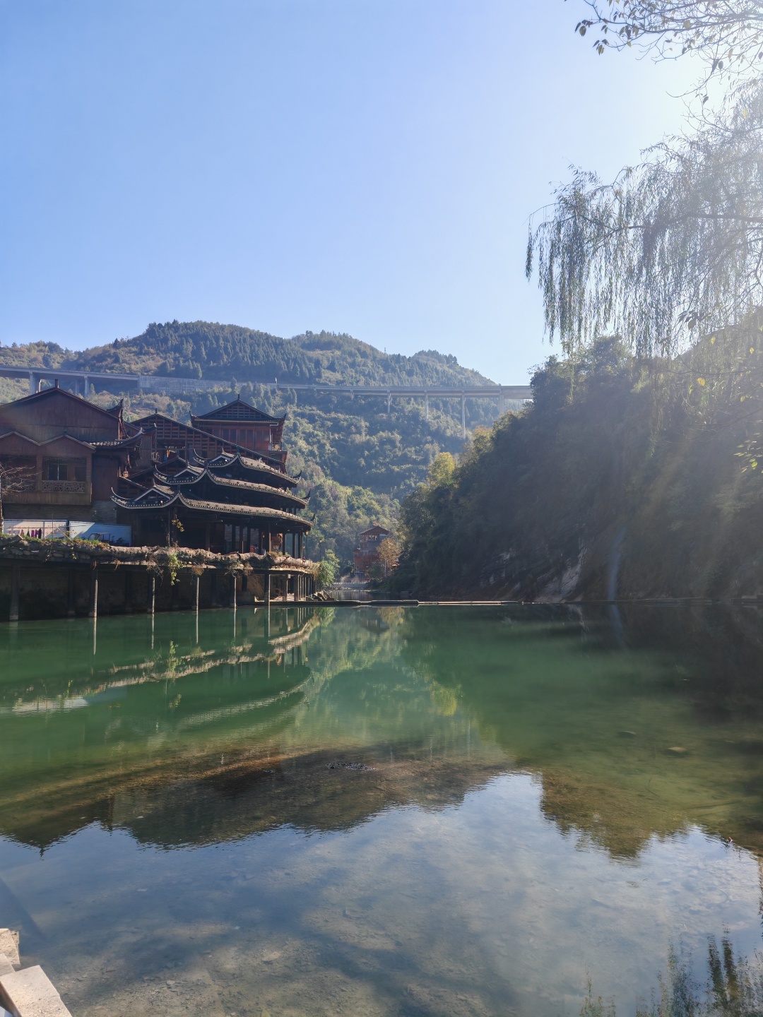 Changsha-Mo Rong Miao Village in Xiangxi, Hunan, Unique residence of the Miao ethnic minority in China