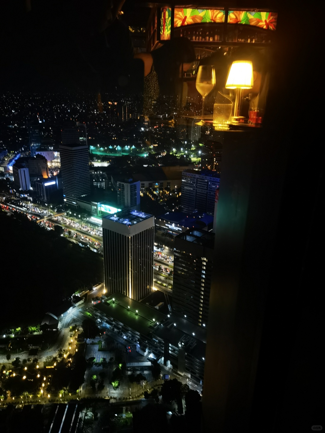 Jakarta-The Rooftop bar on the 65th floor of the Langham Hotel in Jakarta is a great place to chat with friends