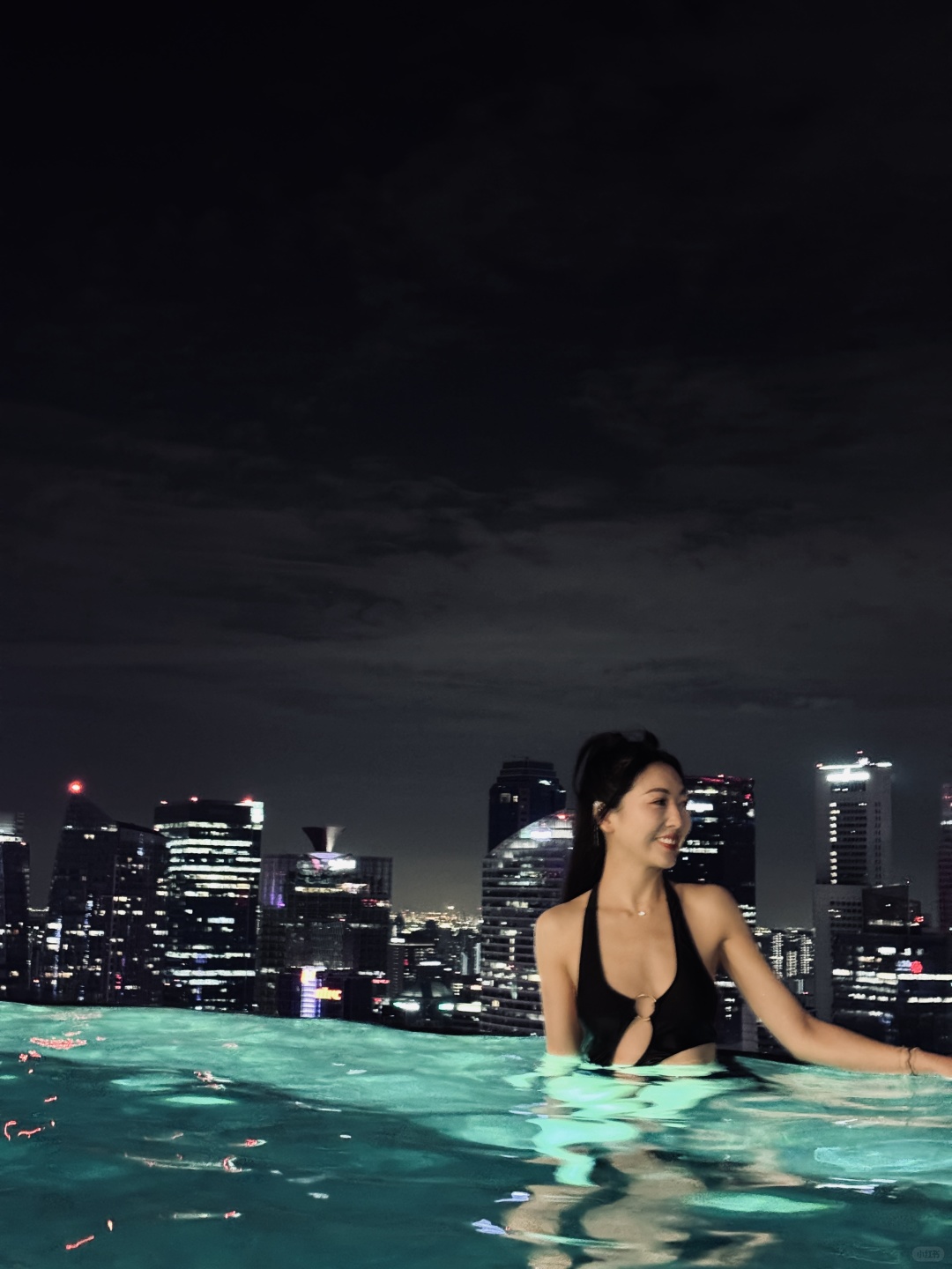 Singapore-Singapore, the safest country in the world. Stay at the Marina Bay Sands and visit the Merlion Park