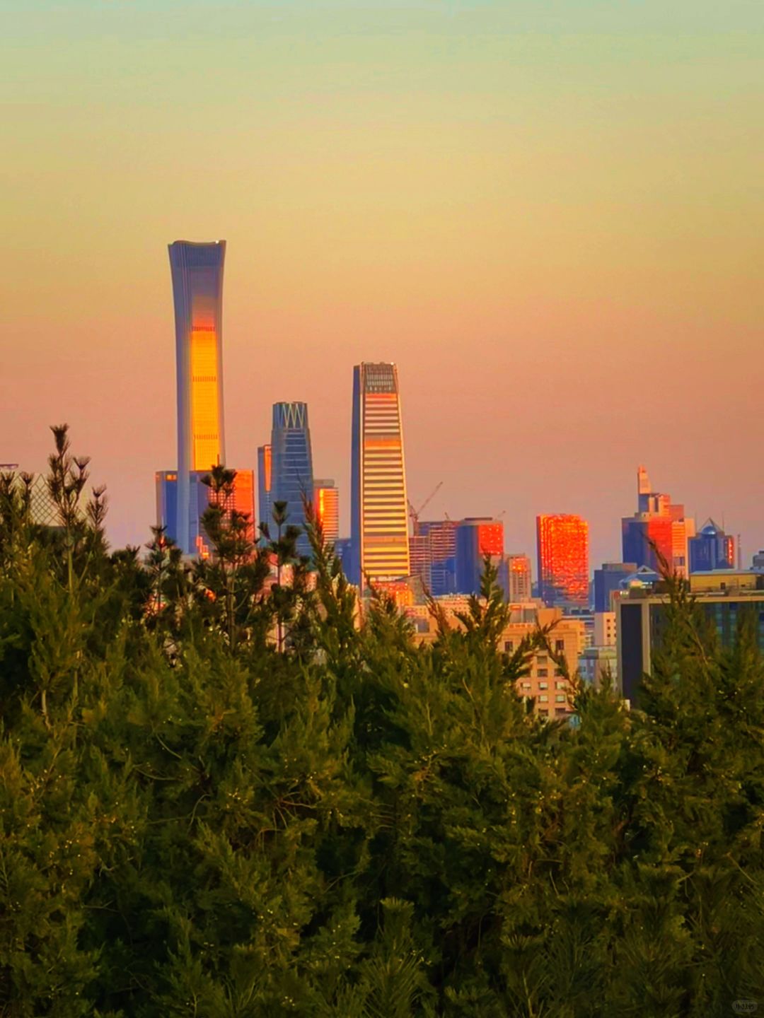 Beijing/Tianjin-Live Live! When you come to Beijing, you must see the beautiful sunset