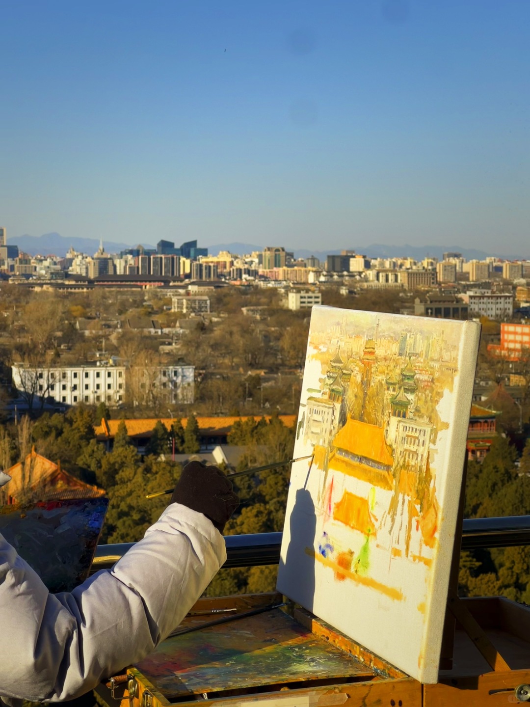 Beijing/Tianjin-Live Live! When you come to Beijing, you must see the beautiful sunset