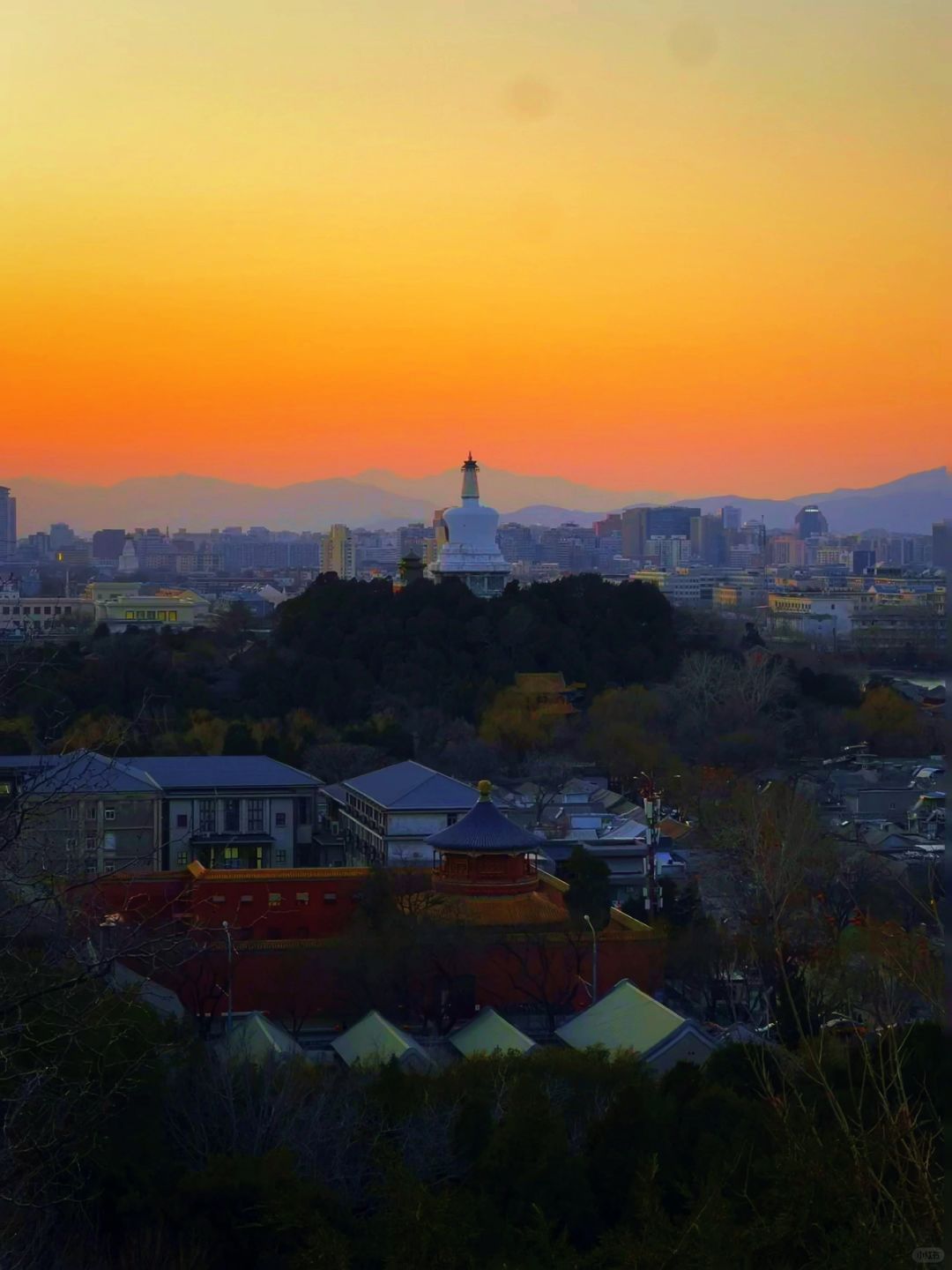 Beijing/Tianjin-Live Live! When you come to Beijing, you must see the beautiful sunset