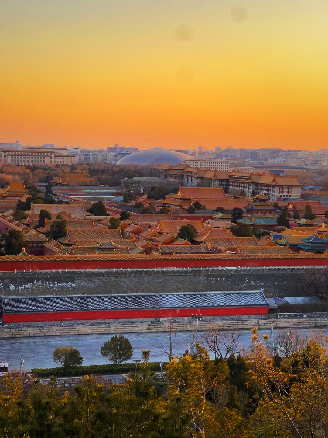 Beijing/Tianjin-Live Live! When you come to Beijing, you must see the beautiful sunset