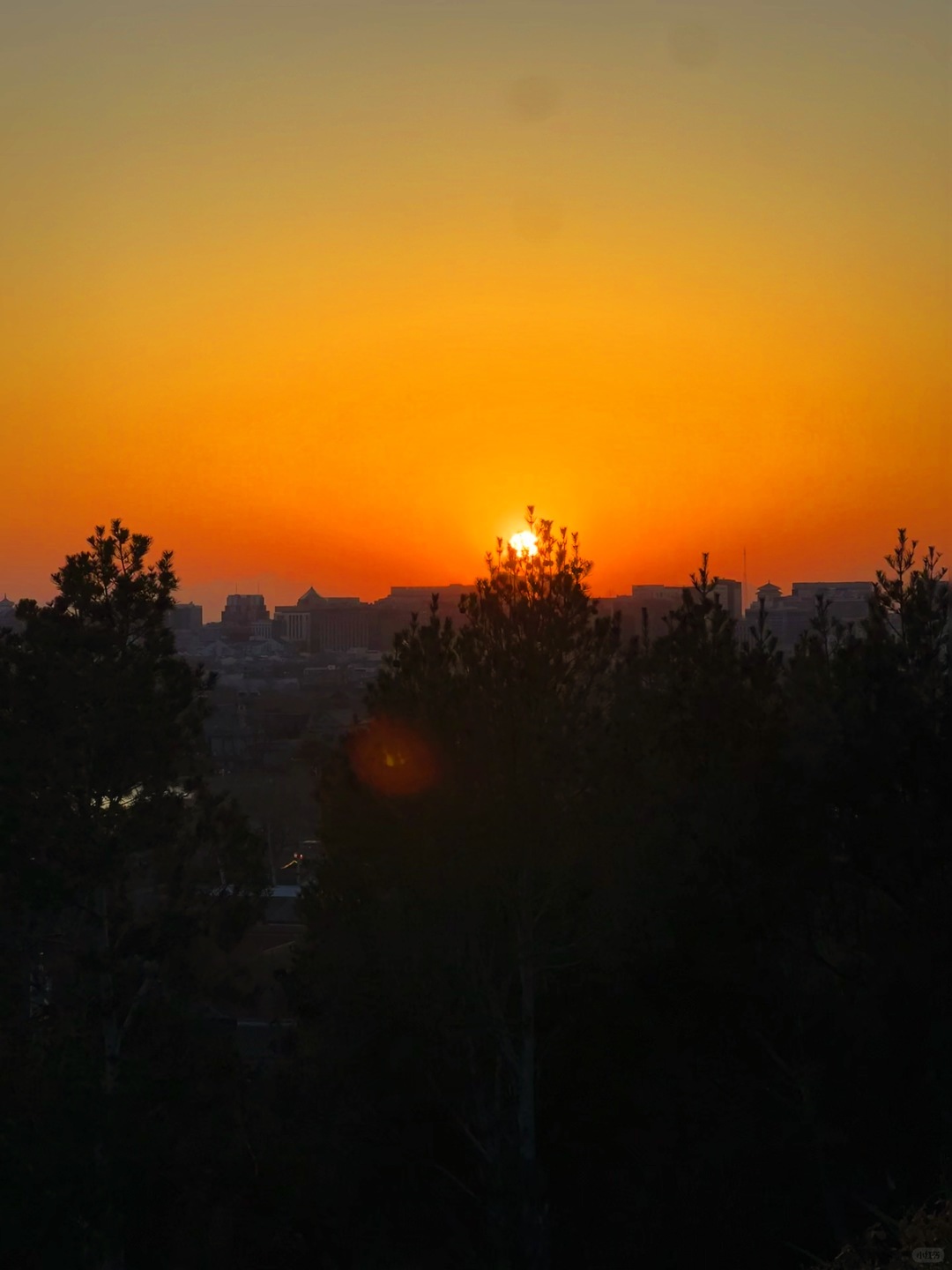 Beijing/Tianjin-Live Live! When you come to Beijing, you must see the beautiful sunset