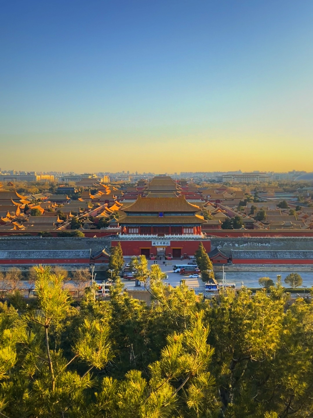 Beijing/Tianjin-Live Live! When you come to Beijing, you must see the beautiful sunset