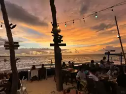 Warung happy gen seafood restaurant, the best seafood food stall in Bali