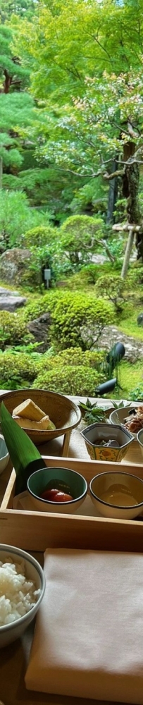 Kyoto Hotel and the famous eight thousand generations of tofu dishes