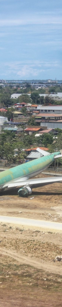 Landing at Mactan Airport in Cebu, Philippines, there have been 2 major aviation accidents