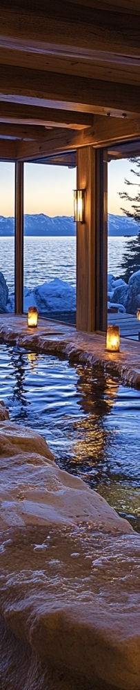 Hamachidorinoyu Kaishu Hotel, facing the sea and taking hot spring bath, is on my wish list