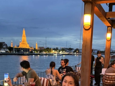 Sala Rattanakosin, Supanniga Eating Room, Chom Arun, Horsamut. Bangkok Chao Phraya River Sunset Restaurant Booking Guide