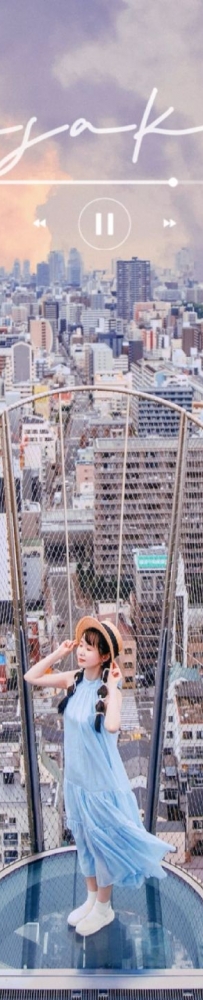 Don't miss the hidden spot of Osaka's Tsutenkaku🎏 , where you can see the entire city