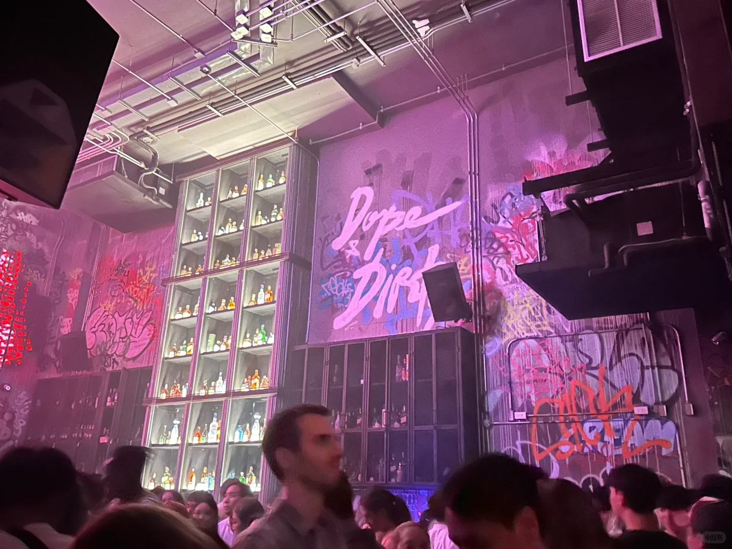 Dope&dirty nightclub🛍️, mainly European and American hip-hop music, super exciting atmosphere