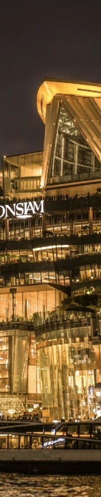 Iconsiam, Shopping mall in Bangkok, is home to international brands and gourmet food