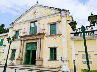 St. Augustine's Church in Macau, the Italian Catholic Augustine Church was established in 1586