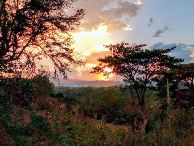 Sunset view in Sapang Bato, Angeles City, Pampanga, Philippines 🌇