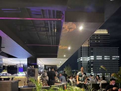 Verified Rooftop Bar & Lounge, a high-altitude open-air bar near Cebu IT Park