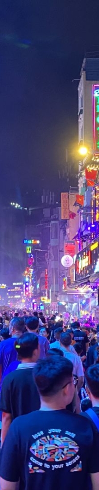 Pham Ngu Lao Street in Ho Chi Minh City, Vietnam, is a sex paradise for single men