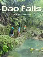 Dao Falls, a family-friendly river tracing route, is a small attraction in Cebu Island