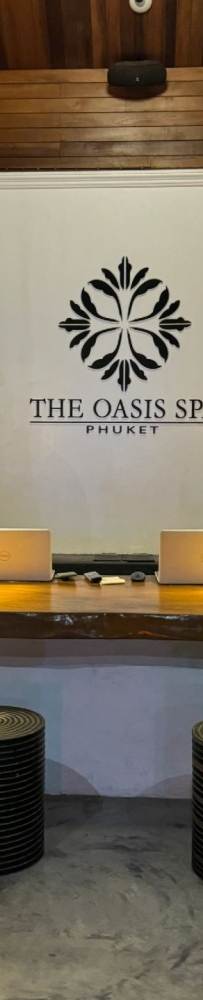 The Oasis Spa in Phuket, Thailand, experience hot oil massage and Thai body massage