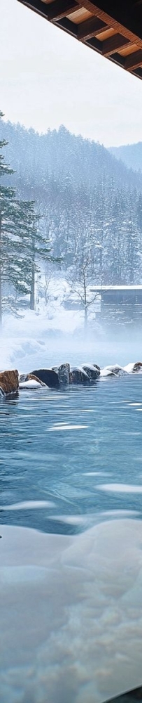 Hokkaido in the romantic winter: Fukiage Onsen Shiroginso, Tokachigawa Hot Spring,Noboribetsu Hot Spring