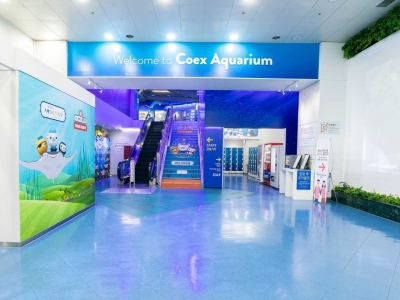 Seoul COEX Aquarium, tens of thousands of marine creatures for visitors to enjoy