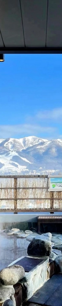 La Vista Furano Hills Hot Springs Hotel in Hokkaido has both open-air and indoor hot springs