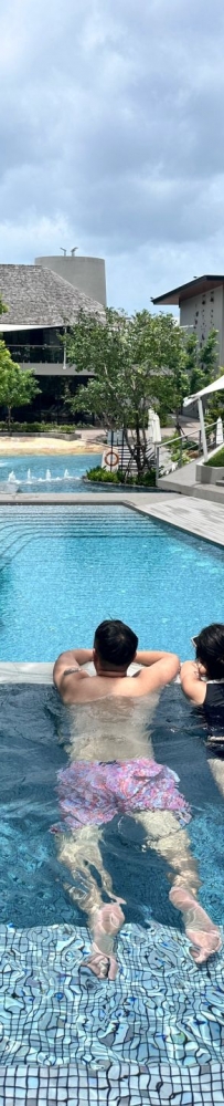 Ao Nang Beach Resort in Krabi, where you can spend the whole day in the swimming pool