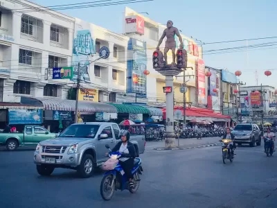 A trip to Krabi Town, enjoy the colorful shop signs and sunbathe at Ao Nang Beach