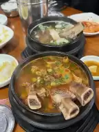 Garibonga(가리본가): The soup restaurant that the local chartered car tour guide took us to on Jeju Island